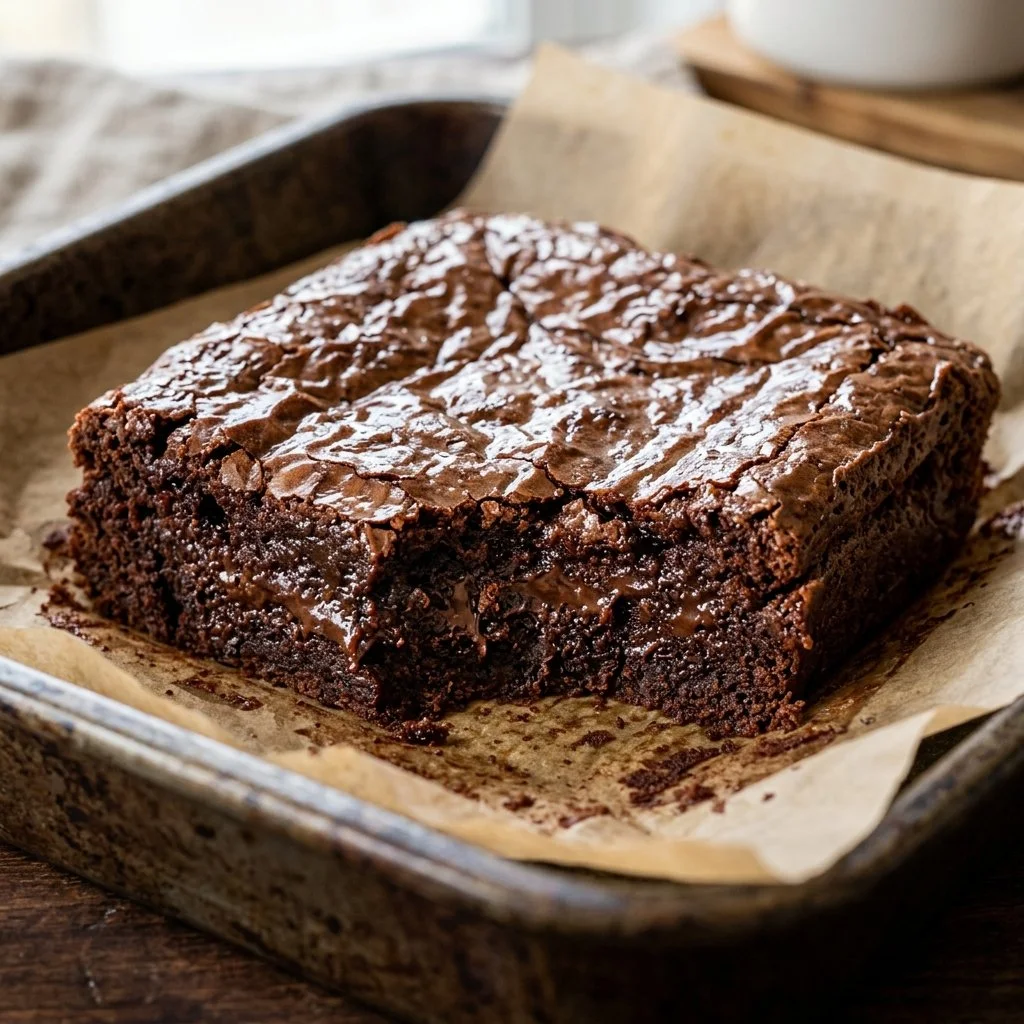 Delicious fudge brownies with a rich chocolate flavor and gooey center